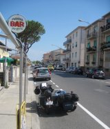 Bar und Pizzeria „Margherita” in Cecina.