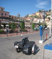 Our rig 2016 at Porto Azzurro, Elba island, Tuscany.