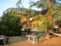 Das „Park Hotel” in Salice Terme in der Lombardei nahe Voghera.