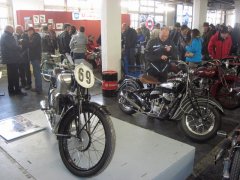 Motorrad Winter Classic 2017 beim Autowerk in Rüsselsheim.