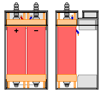 Planungshilfe: Batteriegehäuse aus 3mm–Polystyrol für LiFePo4–Aukkus.