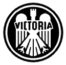 Das Victoria-Logo mit der geflügelten Siegesgöttin.