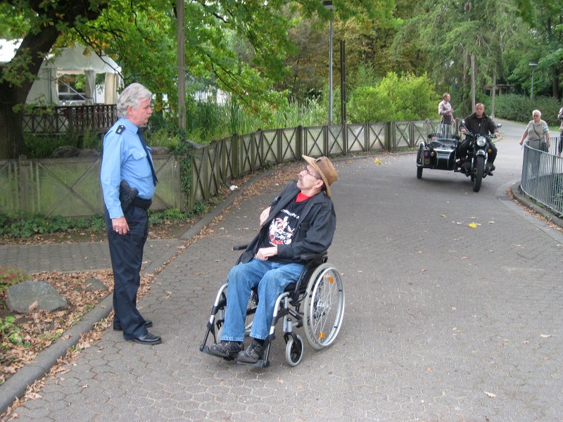 Der „Schrat” sorgt für Ordnung.