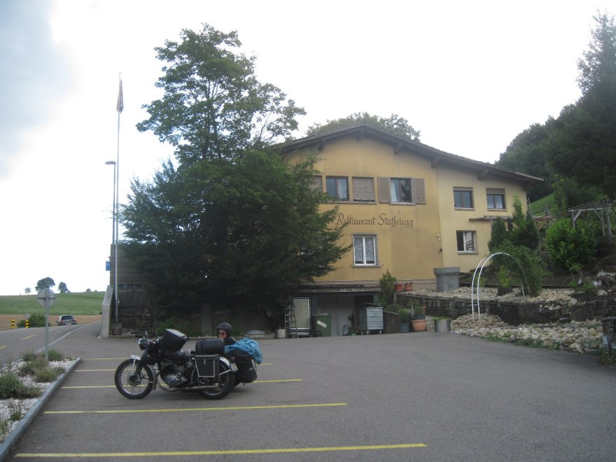 Am Staffelegg–Pass bei Aarau in der Schweiz.